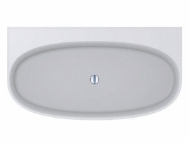 Ванна из искусственного камня Miraggio Anna 160х85 см Mirasoft Technology белый 0001640