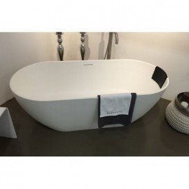 Ванна з штучного каменю Riho Bilbao 170х80 см білий матовий BS1000500000000