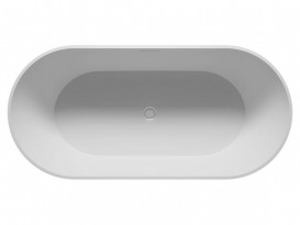 Ванна з штучного каменю Riho Bilbao 170х80 см білий матовий BS1000500000000