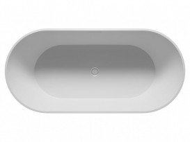 Ванна з штучного каменю Riho Bilbao 150х75 см білий матовий BS1200500000000