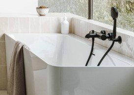 Ванна зі штучного каменю Roca Ona 160x70 см кутова ліва Stonex білий A248629000