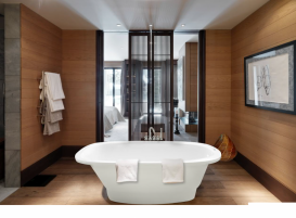 Ванна из искусственного камня Rock Design Барселона 150х80 белый 1B150080