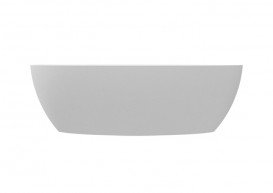 Ванна з штучного каменю Stonex окремостояча Roca Ariane 165х75 см білий A248470000