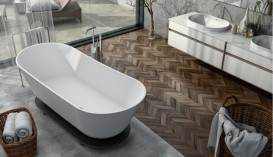 Ванна Kolpa San Atys DUO-FS зі штучного каменю Kerrock 174x70 білий 622760