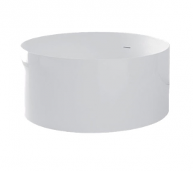 Ванна круглая Kerasan G&M свободностоящая 140х140 белая 743701