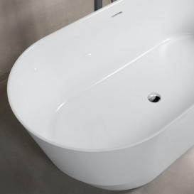 Ванна Laufen Pro 165х75 см штучний камінь Marbond білий H2399520000001