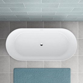 Ванна Laufen Pro 165х75 см штучний камінь Marbond білий H2399520000001