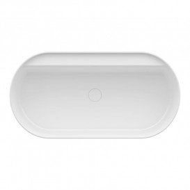 Ванна Laufen Sonar 160х81,5 см з рельєфним штучним каменем Marbond білий H2213420000001