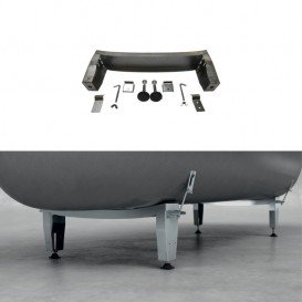 Ванна сталева Koller Pool Liberty прямокутна 150х70 см з ніжками білий B50C2200E+APMROS100