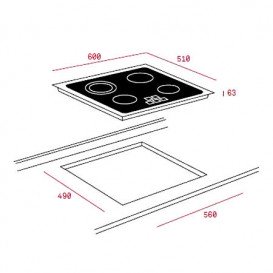 Варильна поверхня Teka Rustica TBR 6420 чорний 40239025