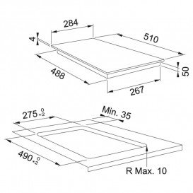 Варильна поверхня індукційна Franke Smart FSM 302 I BK склокераміка чорний 108.0606.106