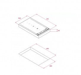 Варочная поверхность индукционная Teka Maestro IZS 34600 DMS черный 112500000