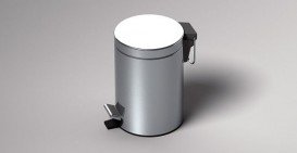 Ведро для мусора Sonia Contract-Hospitality с педалью 3 л хром 006434