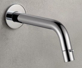 Вентиль для раковини настінний Kludi BOZZ з керуванням в зливі хром 380170530