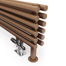 Вентиль Terma Cylinder інтегрований термостатичний прямий лівий метал хром TGZTCR013