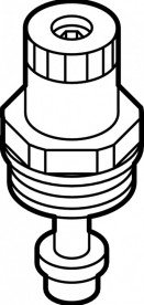 Вентильная вставка Viega Fonterra 1006.100 G½ латунь 672744