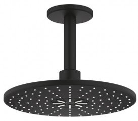 Верхній душ Grohe Rainshower 310 SmartActive з кронштейном 2 режими чорний фантомний 22124KF0