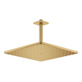 Верхній душ Grohe Rainshower Mono 310 Cube 1 режим зі стельовим приєднанням холодний світанок матовий 26566GN0