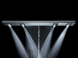 Верхній душ Hansgrohe Axor ShowerHeaven 4jet 1200х300 з підсвічуванням 3500 K 10629000