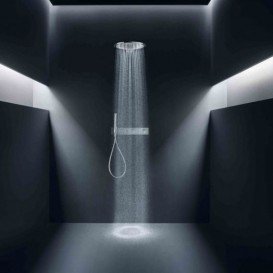Верхній душ Hansgrohe Axor ShowerSolutions 1jet з власником хром 26034000