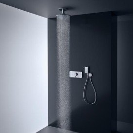 Верхній душ Hansgrohe Axor ShowerSolutions 300 1jet з власником хром 35301000