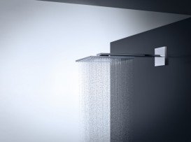 Верхній душ Hansgrohe Axor ShowerSolutions 300х300 1jet з власником хром 35314000