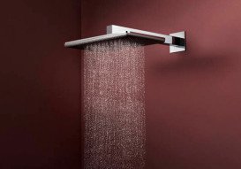 Верхній душ Hansgrohe Raindance Alive Q 34х21 см 2 режими з тримачем хром 24550000