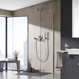 Верхний душ с настенным кронштейном Grohe Rainshower Allure 230 латунь хром 26054000