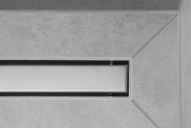 Верхня частина Hansgrohe RainDrain Match для водостічного жолобу 600 мм матова нержавіюча сталь 56036800