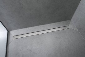 Верхня частина Hansgrohe RainDrain Match для водостічного жолоба 800 мм матова нержавіюча сталь 56038800