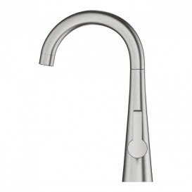 Вертикальний вентиль для подачі фільтрованої води Grohe Zedra суперсталь 30026DC2