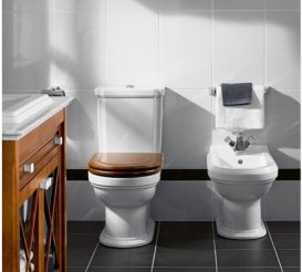 Сиденье с крышкой для унитаза Villeroy&Boch Hommage 9926K100