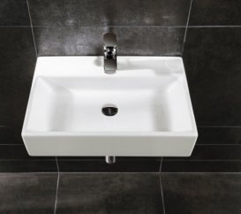 Раковина для ванной подвесная с вешалкой Villeroy&Boch коллекция Memento белая 51336001