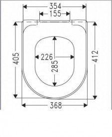 Villeroy & Boch O.novo Сидіння для унітазу 9M38S101