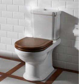 Сидіння з кришкою для унітазу Villeroy & Boch Hommage з мікроліфтом і швидким зняттям 8809S1R1