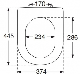 Villeroy & Boch Hommage Сидіння з кришкою для унітазу 99266600