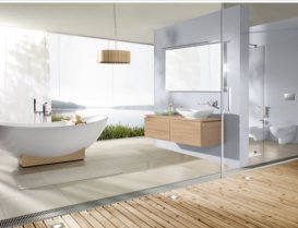 Раковина для ванної накладна Villeroy & Boch колекція My Nature біла 411060R1