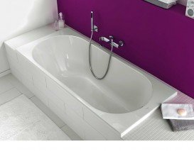Ванна акрилова прямокутна Villeroy & Boch колекція O.Novo 170x75х47 UBA170CAS2V-01