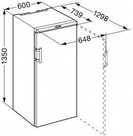 Винный шкаф Liebherr WKr 3211 Vinothek сталь черный/красный WKr 3211