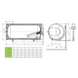 Водонагреватель электрический Drazice OKCEV 100 белый 1108308211