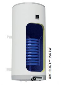 Водонагрівач електричний Drazice OKC 200/1м2 2/6 кВт комбінований білий 1107209105