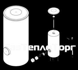 Водонагреватель косвенного нагрева напольный Bosch WSTB 300-С 8718545265