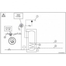 Водонагреватель косвенного нагрева напольный Bosch WST 400-5С 8718541927