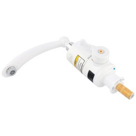 Водонагреватель проточный Kroner KRM Volt-CW092 с краном белый/хром CV020442