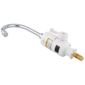 Водонагреватель проточный Kroner KRM Volt-CW090 с краном хром/белый CV014407