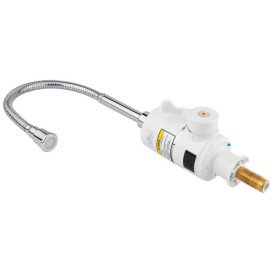 Водонагреватель проточный Kroner KRM Volt-CW090R с краном хром/белый CV023245