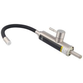 Водонагреватель проточный Kroner KRP Volt-ESG087RSS с краном никель CV023251