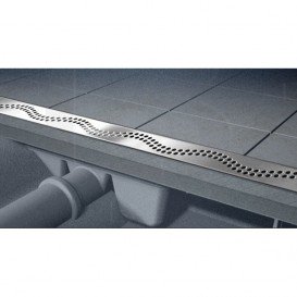 Ринва AlcaPlast APZ8 650 мм з гратами Simple APZ8-650m