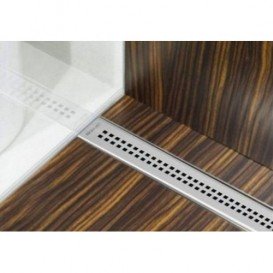 Водосточный желоб AlcaPlast APZ9 750 мм с решеткой Simple APZ9-750m