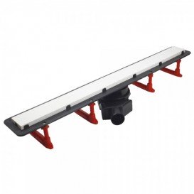 Ринва Pestan Confluo Frameless Line 750 мм чорне скло 13701205